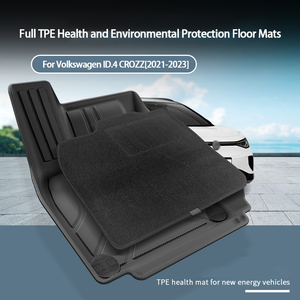 Tapetes de Auto Personalizados de TPE con Tapete para Maletero, Impermeables y Antideslizantes, para <span class=keywords><strong>Volkswagen</strong></span> ID.4 CROZZ 2021-2023 - Product Image 3