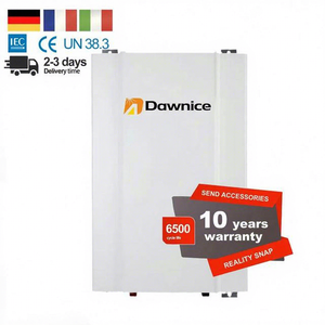 Batería de Litio Solar de 51.2V 10KWh 20KWh, Sistema de Almacenamiento de Energía Híbrido con Comunicación CAN, 100Ah 5kW LiFePO4 - Product Image 1