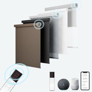 ستائر دوارة ذكية قابلة للتعديل بدون حفر مع خاصية حجب الضوء - Product Image 2