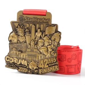 Medallas deportivas y <span class=keywords><strong>de</strong></span> oro personalizadas con llaves <span class=keywords><strong>de</strong></span> cinta, placa <span class=keywords><strong>de</strong></span> premios <span class=keywords><strong>de</strong></span> fútbol 3D <span class=keywords><strong>de</strong></span> la Liga <span class=keywords><strong>de</strong></span> Campeones <span class=keywords><strong>de</strong></span> Metal en blanco, <span class=keywords><strong>para</strong></span> correr o maratón - Product Image 1