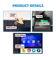 Téléphone domestique ROM 64G RAM 4G LTE Android 12 avec 2 correctifs de carte SIM Téléphone de bureau sans fil Téléphone d'appel vidéo professionnel