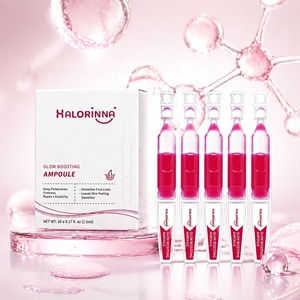 HALORINNA 1.5ml*20 Sérum Ampoule Micro-Cristalline Éclat Boost Éclaircissant Unifiant le Teint Soin Visage Quotidien à Domicile Vente en Gros OEM - Product Image 2