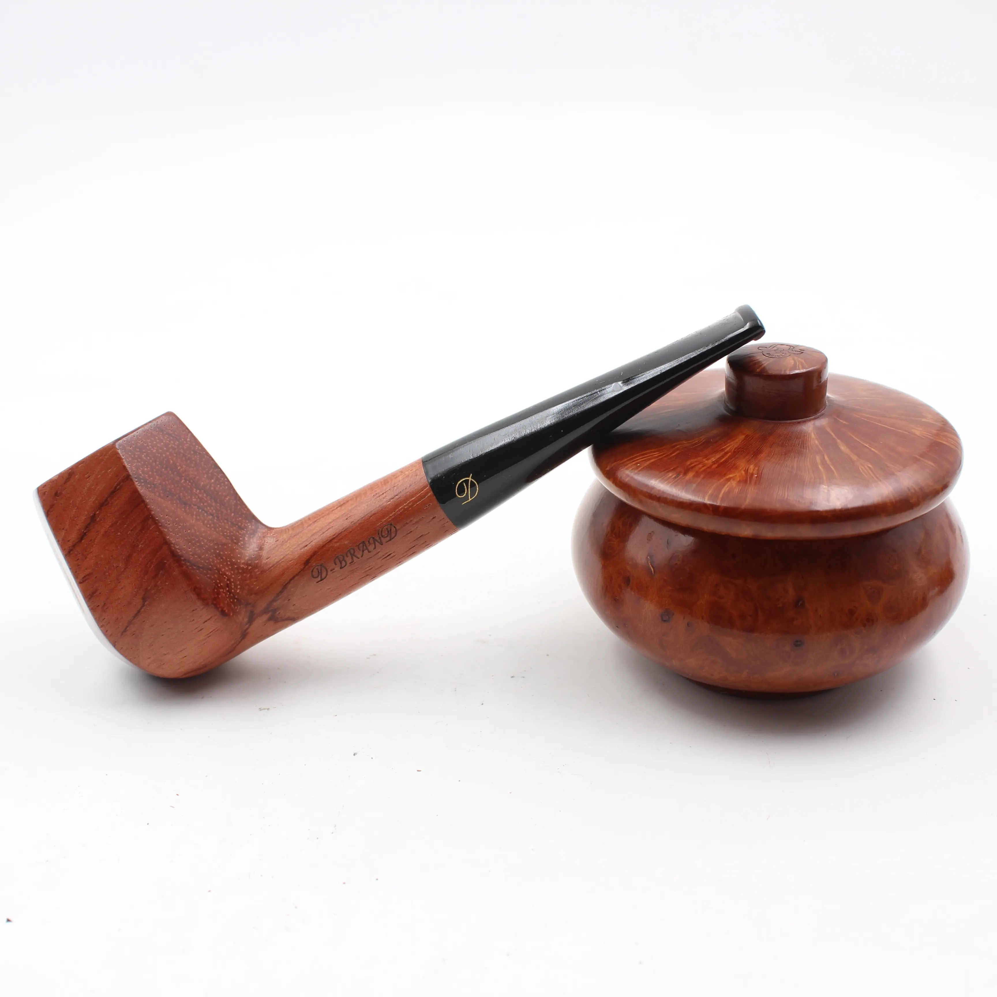 Classic Handmade Nature Solid Rosewood Pipe Curved Rose Wood Wood Tobacco Smoke Pipe Rd-537