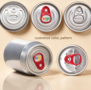 Couvre-boîtes en aluminium à ouverture facile (EOE) sur mesure pour les petites productions de canettes de supermarché à marque privée - Product Image 4