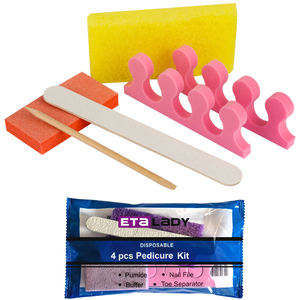 Beauty Personal Care Products Nail File Manicure and <strong>Pedicure</strong> <strong>Set</strong> 5pcs Deluxe Disposable <strong>Pedicure</strong> Kit for Spa Nail Salon Tools - Product Image 1
