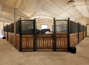 Équipement de grange à chevaux, granges à chevaux amovibles, grange à chevaux avec gouttière - Product Image 2