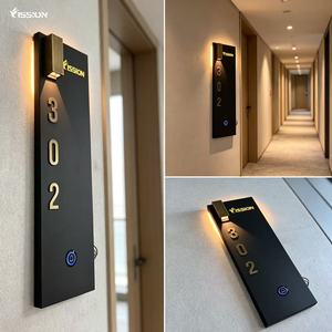 Plaque de porte <span class=keywords><strong>d</strong></span>'<span class=keywords><strong>hôtel</strong></span> multifonctionnelle avec sonnette intégrée, connectivité Internet et compatibilité avec les logiciels hôteliers - Product Image 2