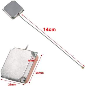 Nouvelle antenne GPS externe en céramique active 1575 MHz avec câble RF1.13 et connecteur UFL - Product Image 4