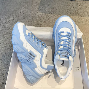 Version coréenne des baskets décontractées polyvalentes à semelle épaisse, style streetwear original, collection printemps-automne 2026 - Product Image 2
