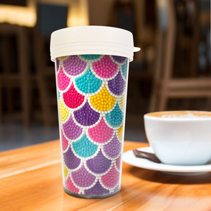 พลาสติก DIY สำหรับทำแก้วมัค ของขวัญแทนมิตรภาพ ตกแต่งแก้วกาแฟของคุณเอง สำหรับเด็กอายุ 7 ปีขึ้นไป - Product Image 4