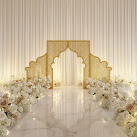 XIN ZI XIN Décoration de fond de scène en métal, romantique, moderne, classique européenne, pour mariage, fête, Noël, accessoires, couleur personnalisée, NOUVELLE ARRIVÉE