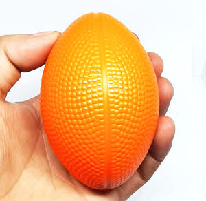 Logo personalizzato pu foam anti stress <span class=keywords><strong>toy</strong></span> <span class=keywords><strong>ball</strong></span> 8.5*6cm solid american football antistress squeeze <span class=keywords><strong>ball</strong></span> toys - Product Image 4