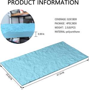 Painel de Parede Moderno Personalizável em PU Impermeável com Efeito Fluorescente para Hotéis, Apartamentos e Salas de Estar - Decoração Sob Medida - Product Image 2