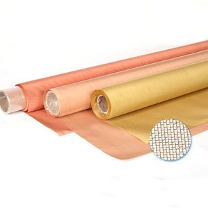 Tessuto in Rete di Rame Rosso Finemente Intrecciato 40-100 Mesh per Messa a Terra - Product Image 4