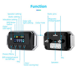 <span class=keywords><strong>Collar</strong></span> de Adiestramiento para Perros con GPS Inalámbrico Inteligente GF01, Dispositivo de Adiestramiento para Mascotas con Vibración, Castigo Estático y Sonido, Precio de Fábrica al por Mayor - Product Image 5
