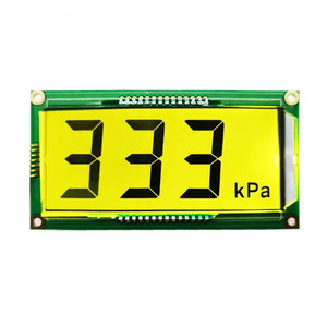Module d'affichage personnalisé à 3 chiffres avec rétroéclairage jaune <span class=keywords><strong>et</strong></span> caractères noirs avec PCB - Product Image 3