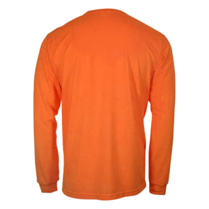 In Stock maglietta per il tempo libero a manica lunga Unisex traspirante Color fluorescente - Product Image 2