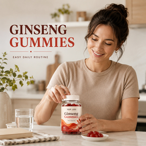 Gomitas de Ginseng Rojo Coreano de Alta Calidad, Semillas de Fenogreco, Extracto de Ginkgo Biloba Rojo, Maca, para Apoyo Inmunológico y Energía - Product Image 3