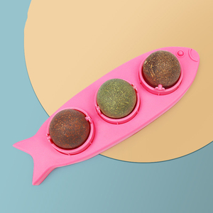 Pelota Giratoria de Menta Natural para Gato, Juguete de Plástico para Mejorar el Apetito y Promover La Digestión - Product Image 4