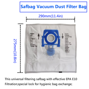 Großhandel Mikrofaser Vlies-Staubbeutel für ZVCA100B Staubsauger Teile Zubehör Ersatzteile - Product Image 2