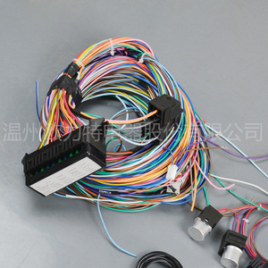 Arnés de cableado para automóvil de 20 vías con caja de fusibles y conectores para el sistema eléctrico del vehículo - Product Image 2