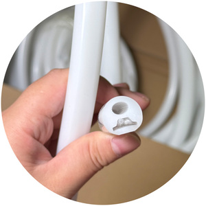 D16mm D hình dạng 270 độ chiếu sáng phù hợp 5 mét Led linh hoạt Strip Silicone Ống khuếch tán cho LED Strip - Product Image 2