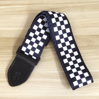 Sangle de guitare de style ethnique élargie pour guitare acoustique et électrique, en polyester imprimé, vente directe