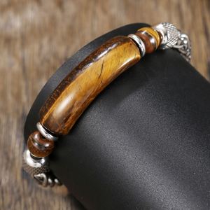 stainless steel bracelets wholesale Cross border multi Seamless Personalized Design Support Expandable Structure Technical Color - Product Image 4