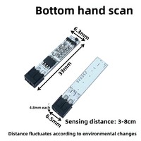 Interrupteur à capteur de mouvement pour éclairage de placard, éclairage de miroir de salle de bain, bandes lumineuses à commande par porte, garantie 3 ans (PC)