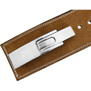 MKAS süet dana eşit genişlik deri ağır kaldırma Deadlift destek spor kaldırma kemer ağırlık kaldırma kol kemeri - Product Image 5