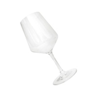 Copas de Vino Modernas Transparentes Irrompibles de PC, Reutilizables y Ecológicas, Capacidad de 201-300 ml, para Piscina, Aire Libre, Campamento, Picnic