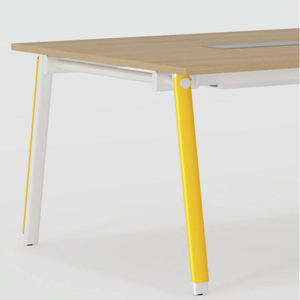 Mesa de Conferencia Ejecutiva Moderna y de Lujo LIWEI, Extensible, de Madera, para Oficina en Casa o Sala de Estar, Gran Venta - Product Image 2