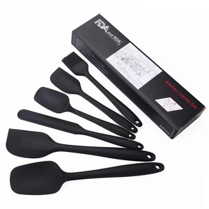 Espátula de Silicona para Repostería, Juego de 6 Utensilios de Cocina, Cepillo de Silicona, Espátula Pequeña - Product Image 4