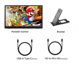 Monitor Portátil Full HD Ips de 15.6 Pulgadas con USB Tipo-C HD para Computadora Portátil/Teléfono Móvil - Product Image 5