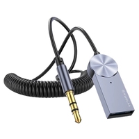 Adaptateur Bluetooth Aux câble Dongle pour voiture 3.5mm Jack Aux Bluetooth 5.0 récepteur haut-parleur Audio transmetteur de musique