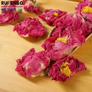 Thé bio à la fleur de pivoine rose comestible Mu Dan séché en vrac/bouteille/sachet/boîte sachet de thé santé amincissant - Product Image 6