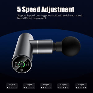 Factory Prijs Deep Tissue Percussie Gun <span class=keywords><strong>Massager</strong></span> Smart Mini Fascial Massage Gun Met App - Product Image 3