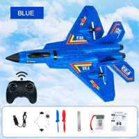 Offre Spéciale RC avion jouet nuit F22 RC avion 2.4G télécommande RC planeur avion extérieur avion modèle jouets avec lumière LED