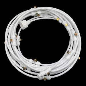 Kit de Pulverizador de Niebla, Sistema de Atomización de Baja Presión para Enfriamiento de Jardines, Humidificación y Eliminación de Polvo con Manguera de PVC y Conectores - Product Image 4