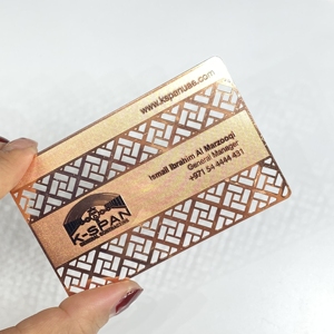 Gran oferta titanio láser lujo impresión personalizada Nfc tarjeta de visita de Metal negro 1Gb personalizado - Product Image 1