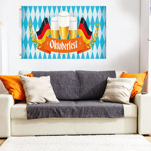 Октоберфест 3x5 футов полиэфирные флаги 2 кнопки двойной дизайн - Product Image 3