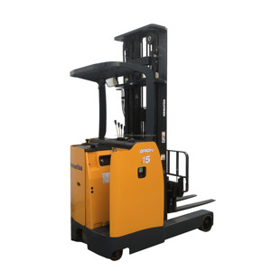 Used for Diesel <b>Engine</b> Forklift 1 Ton Double Reach Deep Reach Truck 2022 Model 6m Lifting Height <b>Stand</b> up - Product Image 1