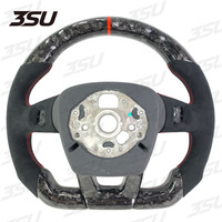 Pour Lamborghini Gallardo URUS Aventador Hurcan LP550 LP560 LP570 Audi Q5 Sport cuir forgé volant en Fiber de carbone