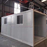 Prêt à Expédier Portable Préfabriqué Expédition Conteneur Pliant Maison à Vendre Mini Maison Modulaire Mobile Pliable Préfabriquée Prix