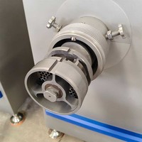 Nouvelle machine à broyer le poisson frais et la viande électrique automatique de type 120 pour l'industrie de la conservation de l'énergie, en acier inoxydable SUS304, 500-6000 kg/h