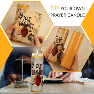 Lilin Kolom Lilin Lebah 100% Lilin Lebah Alami untuk Dekorasi Rumah, Gereja, dan Doa - Product Image 4