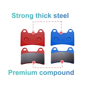 Nouvelle plaquette de frein avant de <span class=keywords><strong>moto</strong></span> d'usine pour <span class=keywords><strong>MOTO</strong></span> GUZZI V7 V85TT <span class=keywords><strong>California</strong></span> V9 1100 Breva V11 1200 1400 Audace - Product Image 4