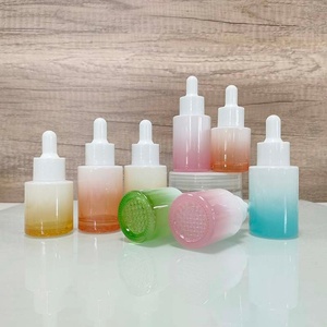 High End 15 30 50 g 30 50 80 120 ml Thick Bottom Luxury Skincare Container and Packaging Cosmetic Glass Lotion Bottle and Jar - Product Image 2