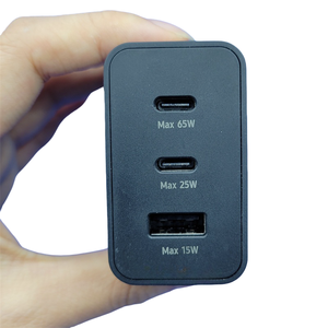 <span class=keywords><strong>Cargador</strong></span> <span class=keywords><strong>Original</strong></span> de 65W Tipo C con Carga Súper Rápida, 3 Puertos USB, Adaptador de Corriente USB C <span class=keywords><strong>para</strong></span> <span class=keywords><strong>Samsung</strong></span> S25 S24 <span class=keywords><strong>S22</strong></span> Note10 <span class=keywords><strong>Ultra</strong></span> - Product Image 6