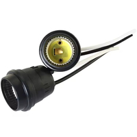 Support de lampe étanche AK-TECH E27 250V en plastique à visser 4A Installation facile Utilisation intérieure/extérieure Garantie 1 an